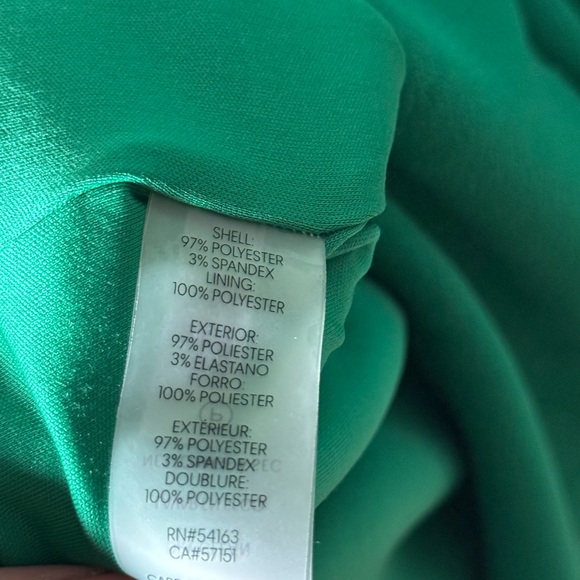 Karl Lagerfeld Green Midi Dress- Size 10‎ - Picture 3 of 4